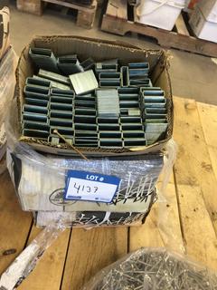 *SELLING OFF-SITE* Quantity of Nails, Screws & Staples.  Location:  504 - 8 Ave East Bow Island, AB