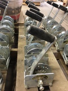 *SELLING OFF-SITE* (6) Hand Winches.  Location:  504 - 8 Ave East Bow Island, AB