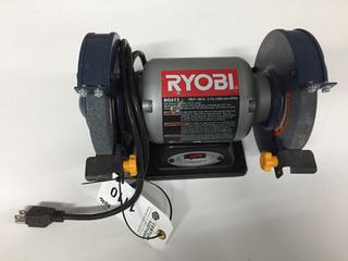Ryobi BG612 120V 2.1A 3600RPM Bench Grinder.