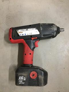Snap-On Cordless Impact c/w (2) 18V Batteries & Charger.