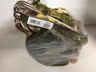 (2) Eriksons 2"x27' 10,000  Ratchet Straps.