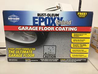 Rust-oleum Gallon Epoxy Shield Grey -Blue /Grey Sprinkles.