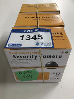 (3) Realistic Looking Dummy Security Cameras.