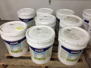 (8) 20-Gallon Dulux Medium Base Paint.