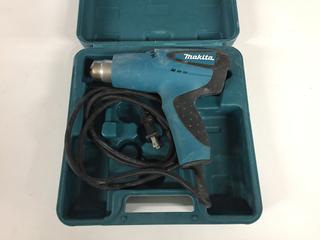 Makita HG551V 1400W Double Insulated Heat Gun.