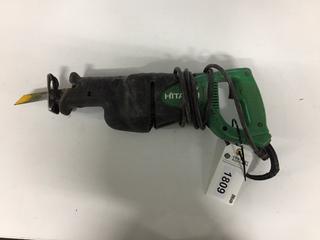 Hitachi CR 13V 5" Reciprocating Saw.