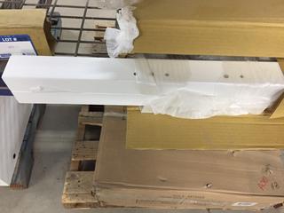 Arch Twin Bunk Bed. Top Uprights/Guard Rail Supports.