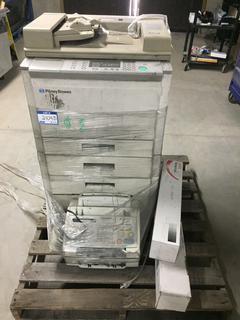 Pitney Bowes Office Photo Copier, Black & White w/ Matte Presentation Paper. Brother MFC 4650 Fax/Copy/Scan/Printer - Operating Condition Unknown.