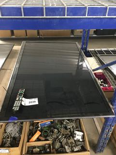 55" Panasonic 3D LCD HD Smart TV w/ Power Cord & Remote Control.