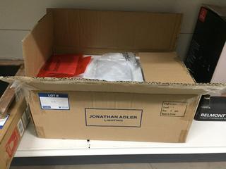 Johnathan Alder Rio Wall Sconce - Brushed Bronze.