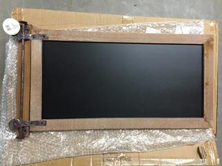 Cape Craftsman Chalk Board, 29"L x 14"W.