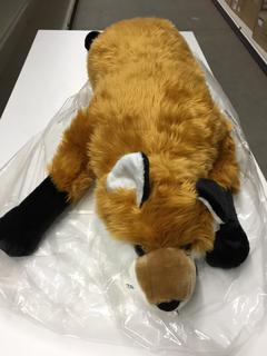 Fuzzy Fox Bed Backrest Pillow.