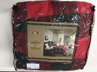 3 Pc Double/Queen Comforter Set.