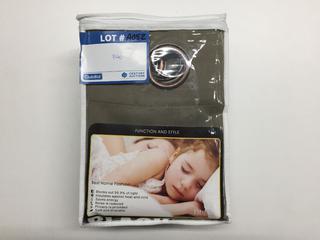 Blackout Grommet Curtains - Olive Green. 52" x 84", 2 Panel.