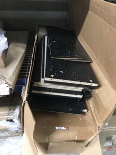 Bookcase w/Doors - Color Black - Unknown Dimensions.