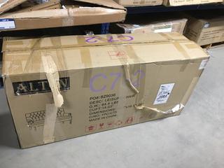 Alton Upholstered Leisure Chair - 56.5"x16.5"x26" - Color Navy Blue.