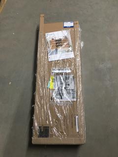 Saunder 2 Shelf Bookcase - Color Salt Oak - 35.28"Lx13.35"Wx29.32"H.