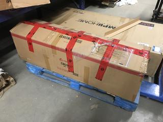 Costway Artificial Christmas Tree w/Lights - Dimension Unknown.