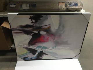 Renwil (2) Framed Canvas Prints 40" L x 30" W.