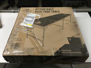 Go Pong 8' Portable Pong Table.
