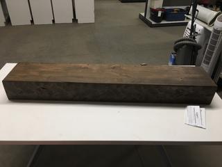 Wall Mounted Mantel Shelf & Floating Shelf - 48"Lx9"Wx5 1/2"H.