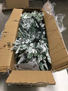 Aleko Artificial Snow Christmas Tree - Dimension Unknown.