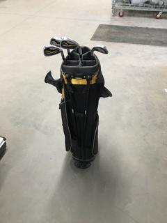 Alien Golf Bag w/Golf Clubs, All Irons.