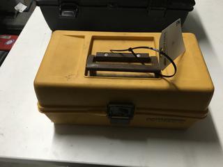Empty Tool Box & Old Pal Woodstream Tackle Box.