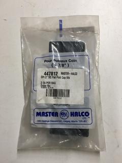 2 Pcs. 3" Sq Flat Post Cap.