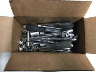 Quantity of Assorted Ratchets & Extensions.