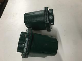 (3) Zoeller 2" Threaded Check Valve.