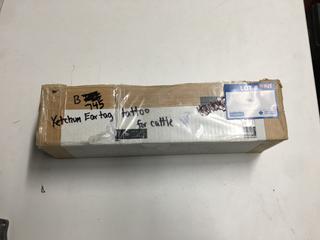 Ketchum Ear Tag Tattoo for Cattle.