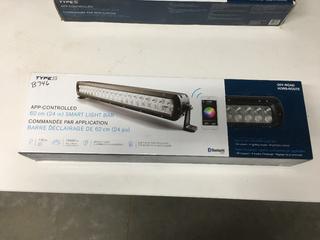 Type S App-Controlled 62cm (24") Smart Light Bar.