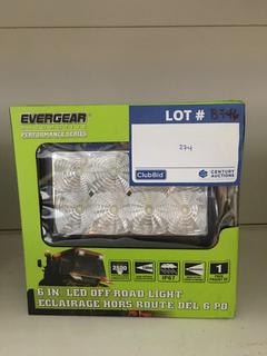 Evergear 6" LED Off Road Light.