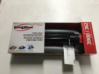 Rainwave Turbo Gear Oscillating Sprinkler.