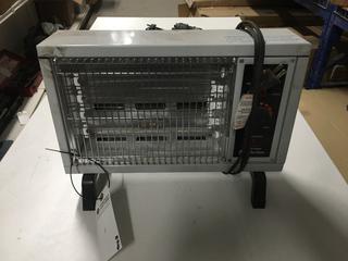 Comfort Zone 120V Electric Radiant Heater.