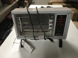 Comfort Zone 120V Electric Radiant Heater.