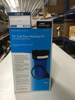 Watt's Pure H2o 10" Full Flow Housing Kit.