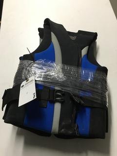 (2) Bare Neoprene Medium Life Jackets.