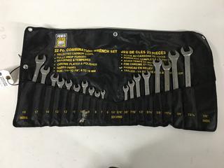 Combination Wrench Set - Incomplete.