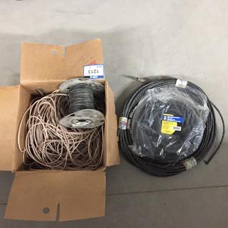 Assorted Wire, Communication, Electrical & Split Loom.