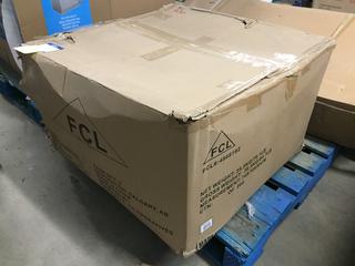 Element 3 Piece Steel/Wood Glider Chat Set.