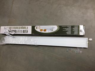 (4) Boxes of 4' LED Garage Series Shop Lights.