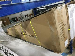 74" Shower Panel System, Brush Nickel Finish, No Hardware.