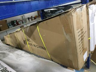 74" Shower Panel System, Brush Nickel Finish, No Hardware.