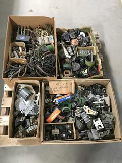 Pallet of Tube Radio Parts.