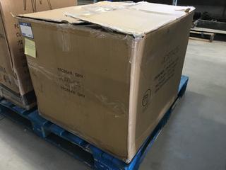 Porthos Home Grey, Height Adjustable, Luxury Modern Office Cloth Chair, Item # TFC054B.