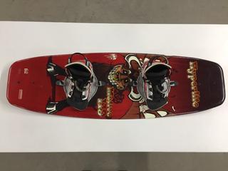 Hyperlite Motive 119 Shaun Murray Design 23" Continuous Rocker Wakeboard.