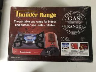 New - Thunder Range Portable Gas Range For Indoor/Outdoor Use.