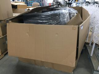 Royal Wood Conversation Set - Incomplete, Damaged.